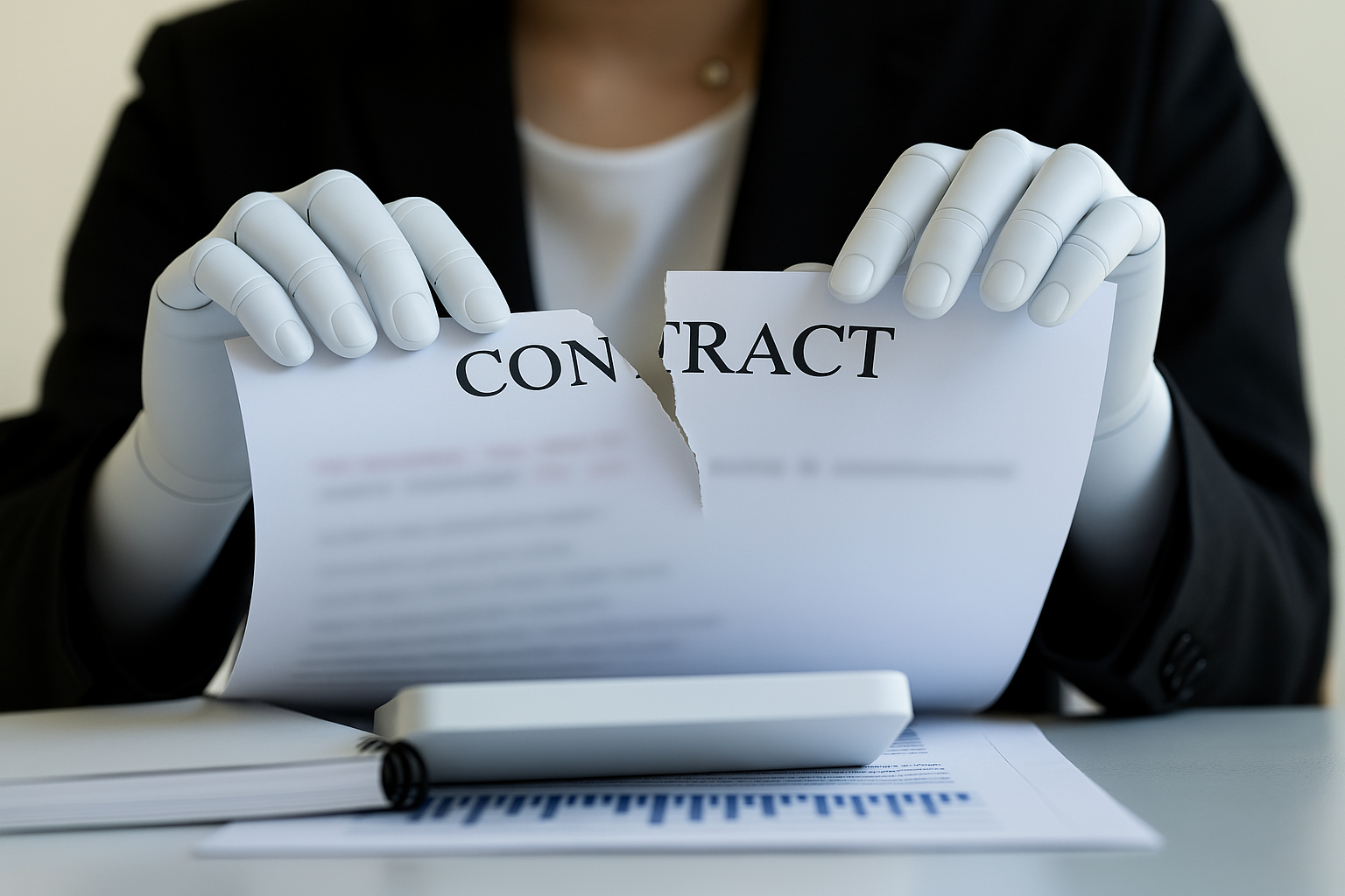 Automatisch ontbinden van contracten door een bot